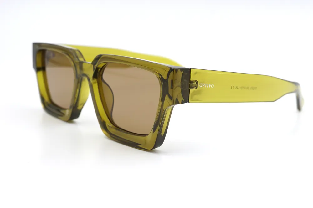 Optivo Green Rhombus Polarized & UV Protection Sunglass