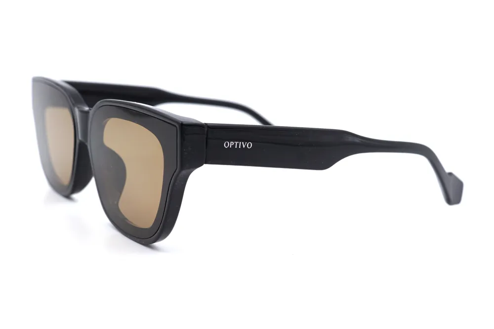 Optivo Black Rhombus Polarized & UV Protection Sunglass