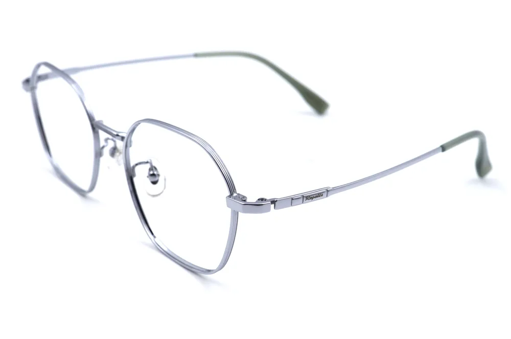 Regalis Silver Hexa Full Rim Eyeglass