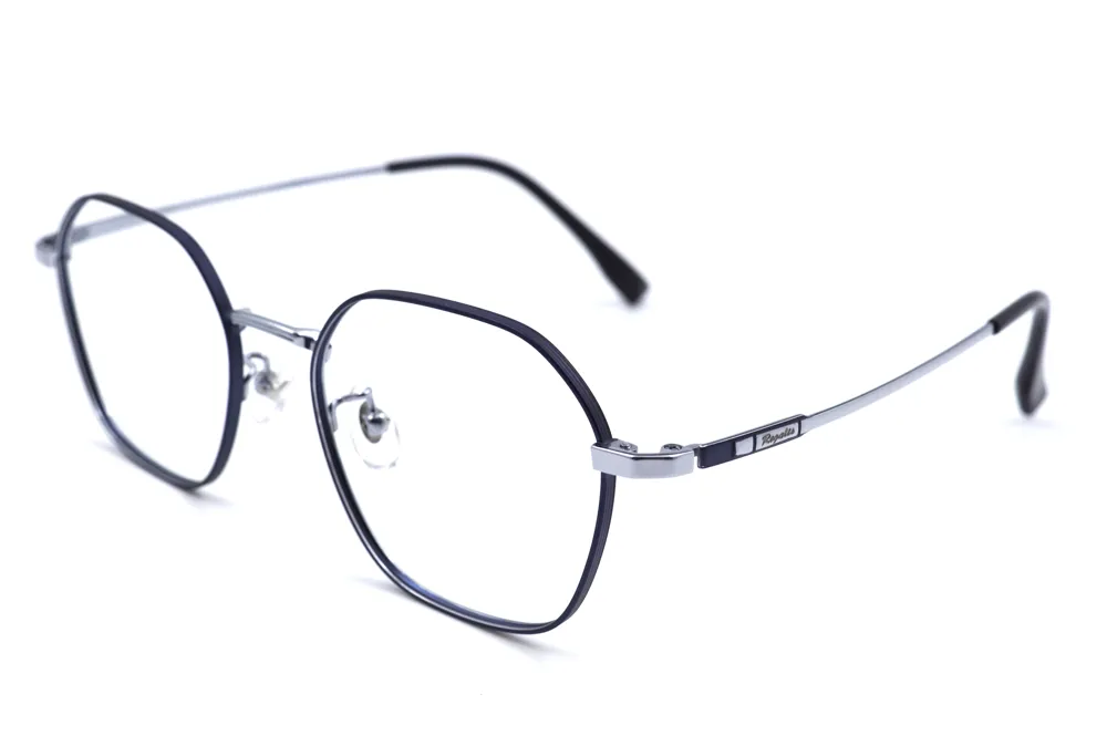 Regalis Blue Hexa Full Rim Eyeglass
