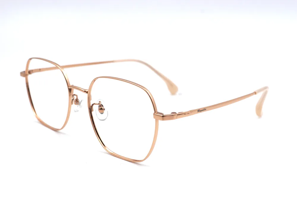 Regalis Golden Hexa Full Rim Eyeglass