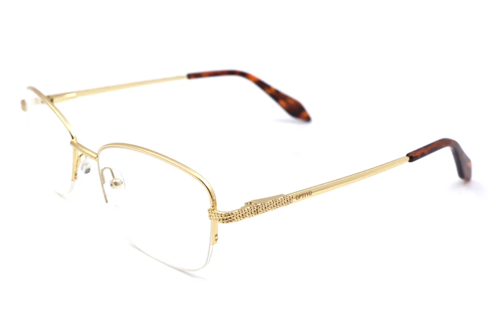 Optivo Golden Rectangle Half Rim Eyeglass