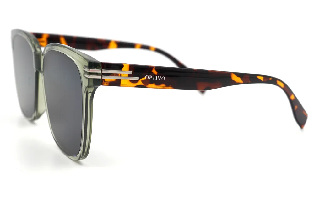 Optivo Grey Square Polarized & UV Protection Sunglass
