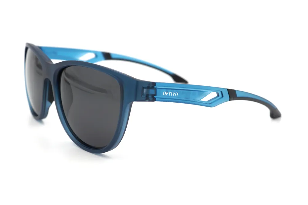 Optivo Blue Round Polarized & UV Protection Sunglass