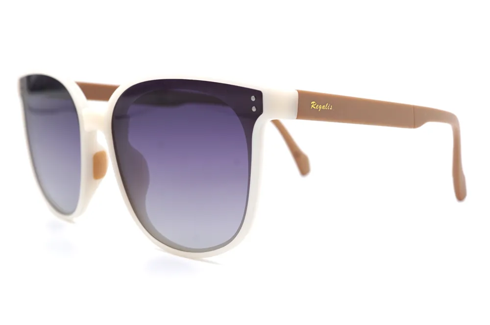 Regalis Pink Oval Polarized & UV Protection Foldable Sunglass