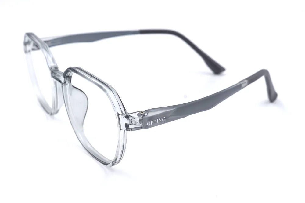 Optivo Transparent Hexa Full Rim Eyeglass