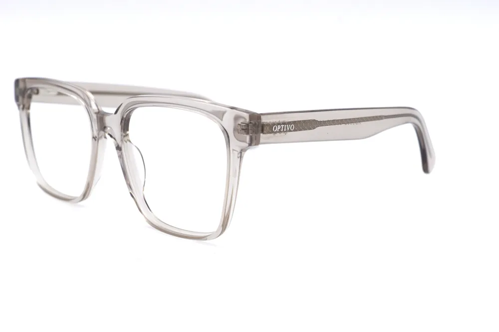 Optivo Transparent Square Full Rim Eyeglass