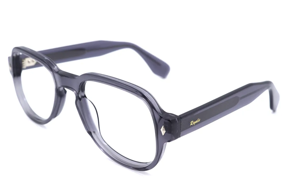 Regalis Grey Aviator Full Rim Eyeglass